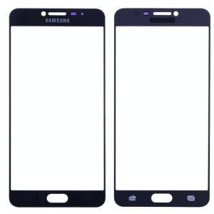 Samsung Galaxy C7 (C7000) Ocalı Cam-Siyah